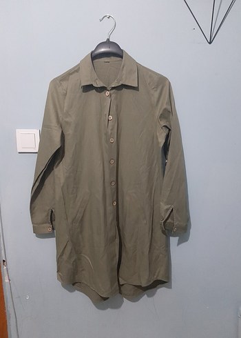 Düğmeli  Kısa Kadın Pantolon - Görsel 3