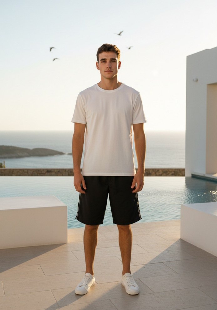 uzun erkek mayo - Görsel 2