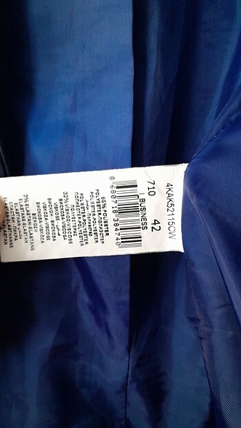 42 Beden lacivert Renk Kadin blazer ceket