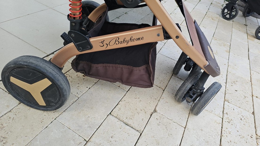 Koyu Kahverengi Bebek Arabası - Görsel 2