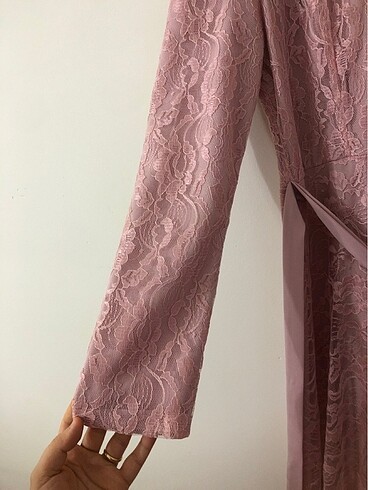 Pembe abiye - Görsel 2