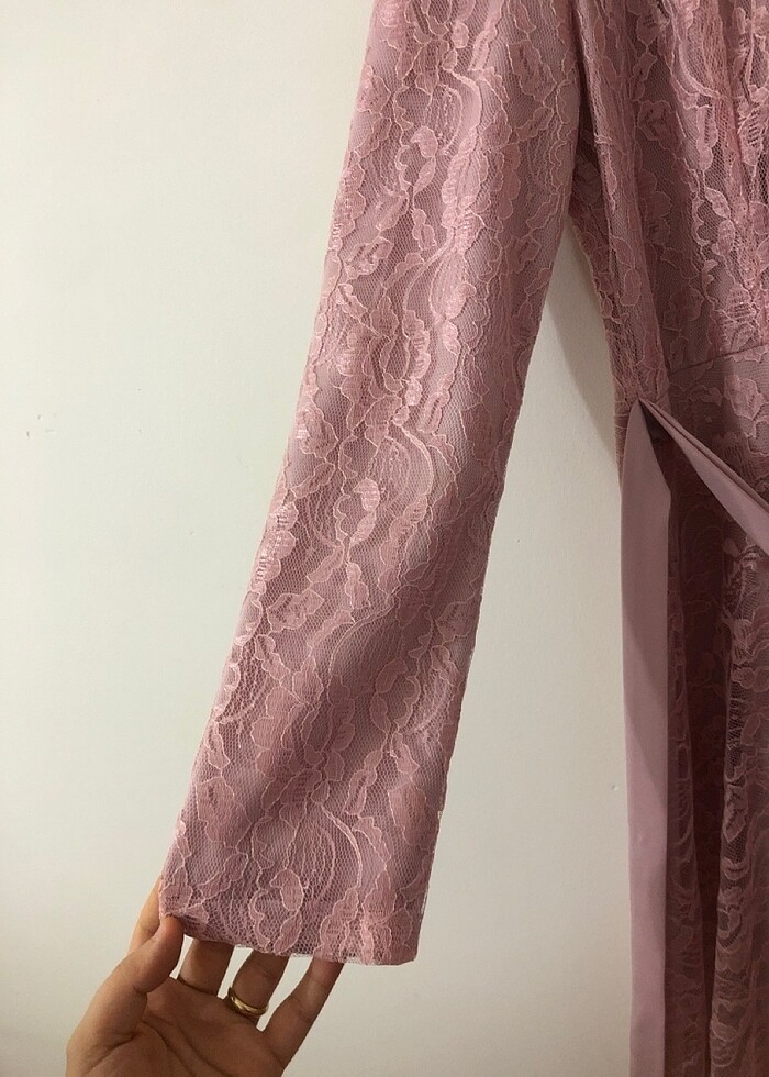 Pembe abiye - Görsel 2