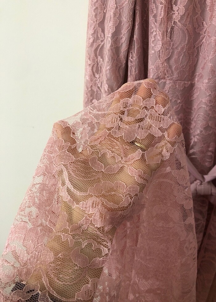 Pembe abiye - Görsel 4