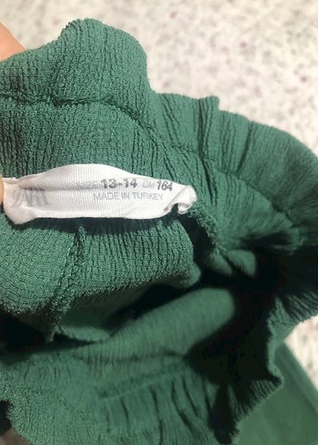 Kız çocuk salaş pantolon - Görsel 3