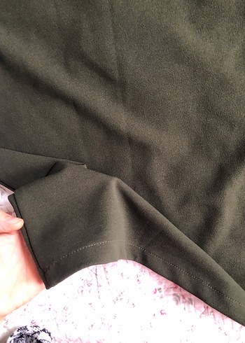 Haki Kadın kalem Etek - Görsel 4