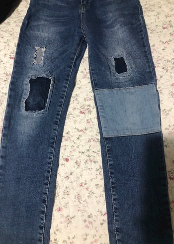 Erkek Çocuk Mavi Kot Pantolon - Görsel 4