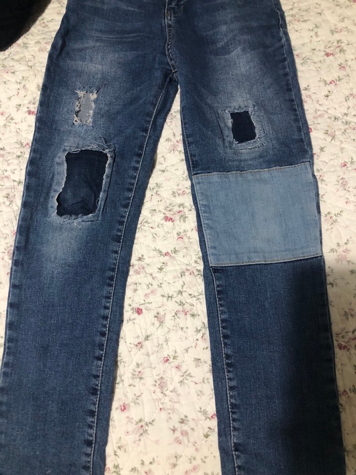 Erkek Çocuk Mavi Kot Pantolon - Görsel 4