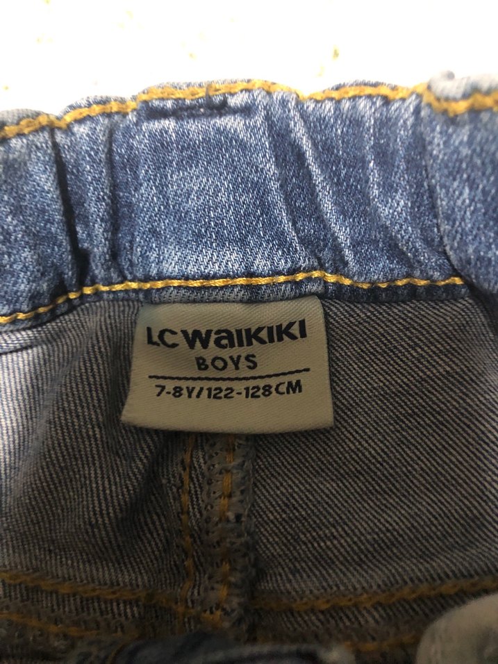 Erkek Çocuk Mavi Kot Pantolon - Görsel 2