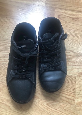 37 Beden Lacoste Siyah Kadın Spor Ayakkabı
