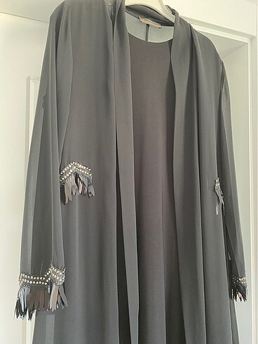 38 Beden Çınar Özkan iki parça abaya