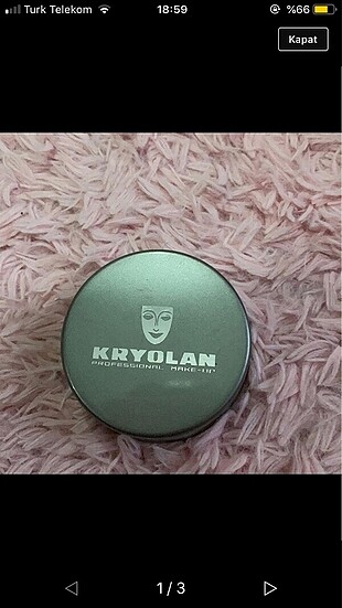 Kryolan KRYOLAN fixing powder