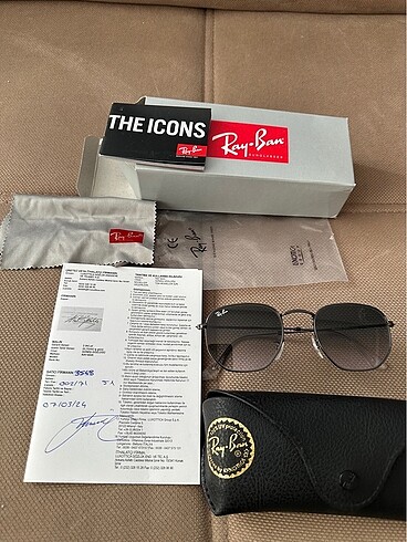 Yeni orijinal faturalı Ray Ban güneş gözlüğü