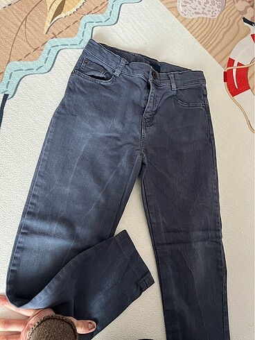 10 Yaş Beden mavi Renk Erkek çocuk pantolon 140-146 cm boy