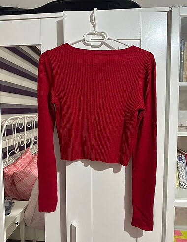 Pull and Bear pull&bear triko crop kazak