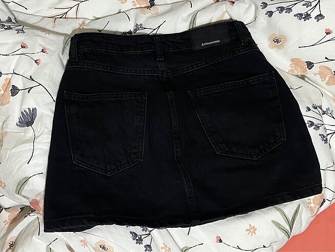 Stradivarius stradivarius denim kot etek