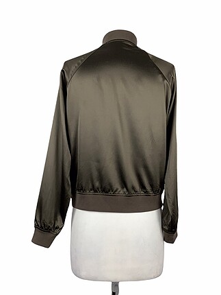 xs Beden Saten bomber ceket