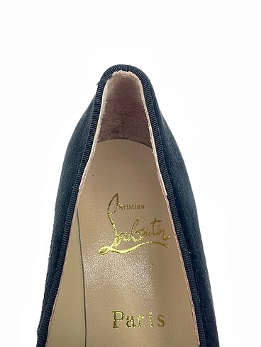 38 Beden siyah Renk Christian Louboutin Babet p İndirimli.
