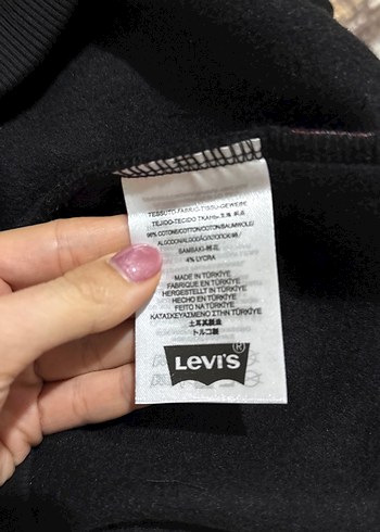 Siyah Oversize Erkek Sweatshirt - Görsel 7