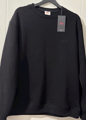 Siyah Oversize Erkek Sweatshirt - Görsel 5
