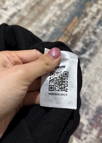 Siyah Oversize Erkek Sweatshirt - Görsel 9