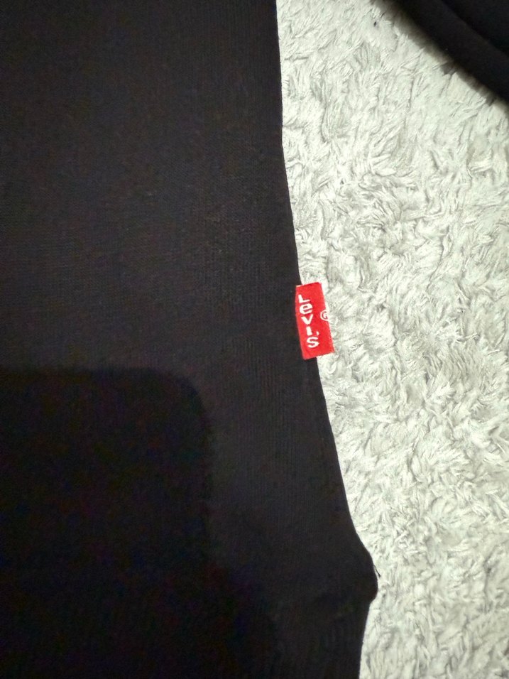 Siyah Oversize Erkek Sweatshirt - Görsel 2