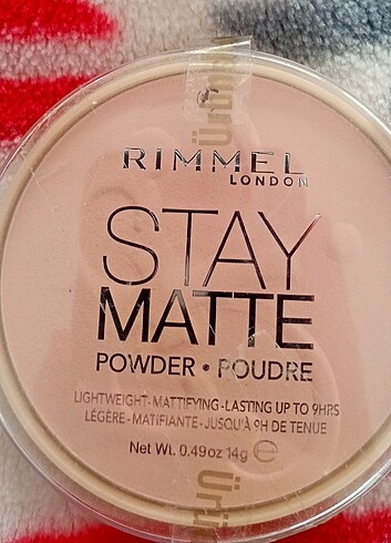 rimmel london stay matte pudra