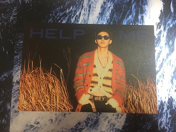 Hanbin Waterfall Help Me postcard