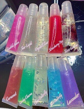 5 adet lip gloss