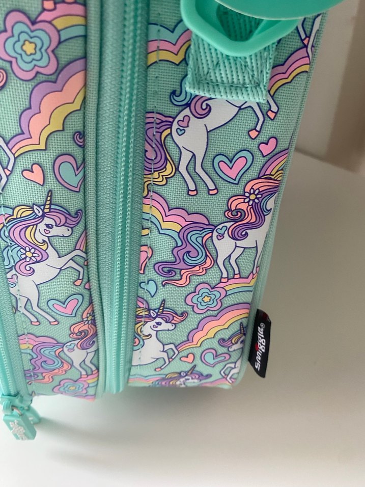 Unicorn Desenli Pastel Renkli Çocuk beslenme Çantası - Görsel 3