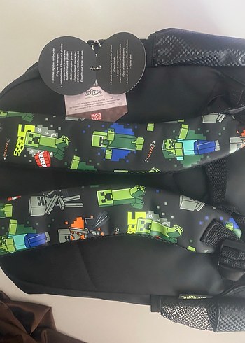 SMIGGLE 
Minecraft Temalı Çok Bölmeli Çocuk Sırt Çantası - Görsel 6