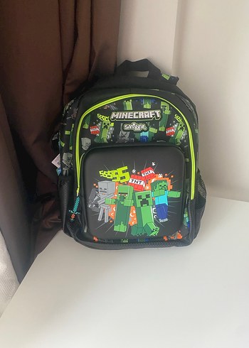 SMIGGLE 
Minecraft Temalı Çok Bölmeli Çocuk Sırt Çantası - Görsel 2