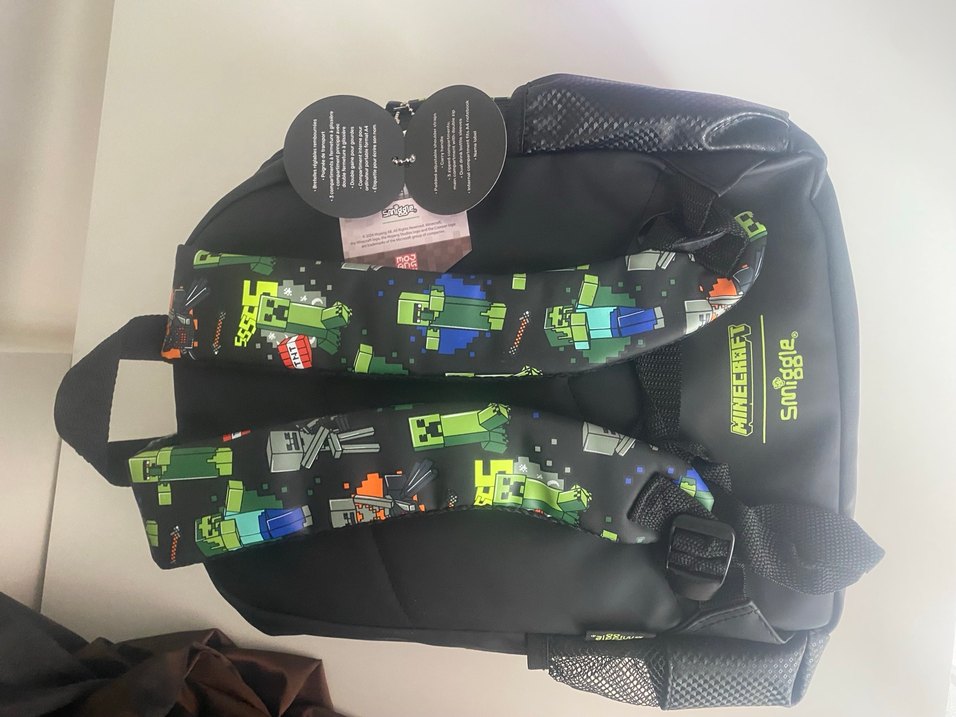 SMIGGLE 
Minecraft Temalı Çok Bölmeli Çocuk Sırt Çantası - Görsel 5