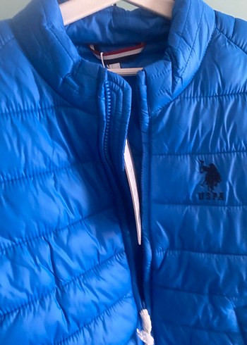 Erkek Çocuk Mavi Düğmeli Street Wear Mont - Görsel 2