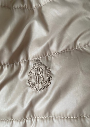 Kız Çocuk Bej Kapüşonlu Mont - Görsel 4