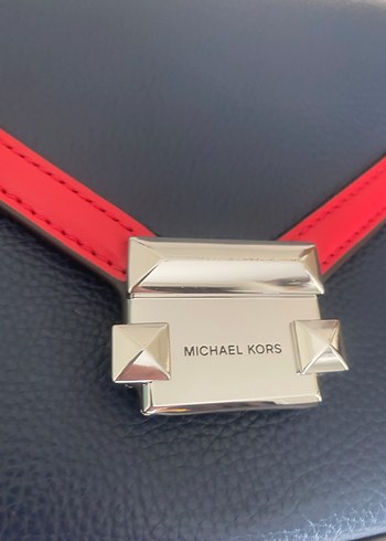 Michael Kors Kadın Deri Mavi Çanta - Görsel 8