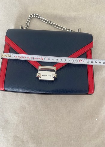 Michael Kors Kadın Deri Mavi Çanta - Görsel 2