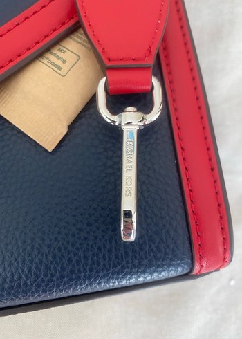 Michael Kors Kadın Deri Mavi Çanta - Görsel 5