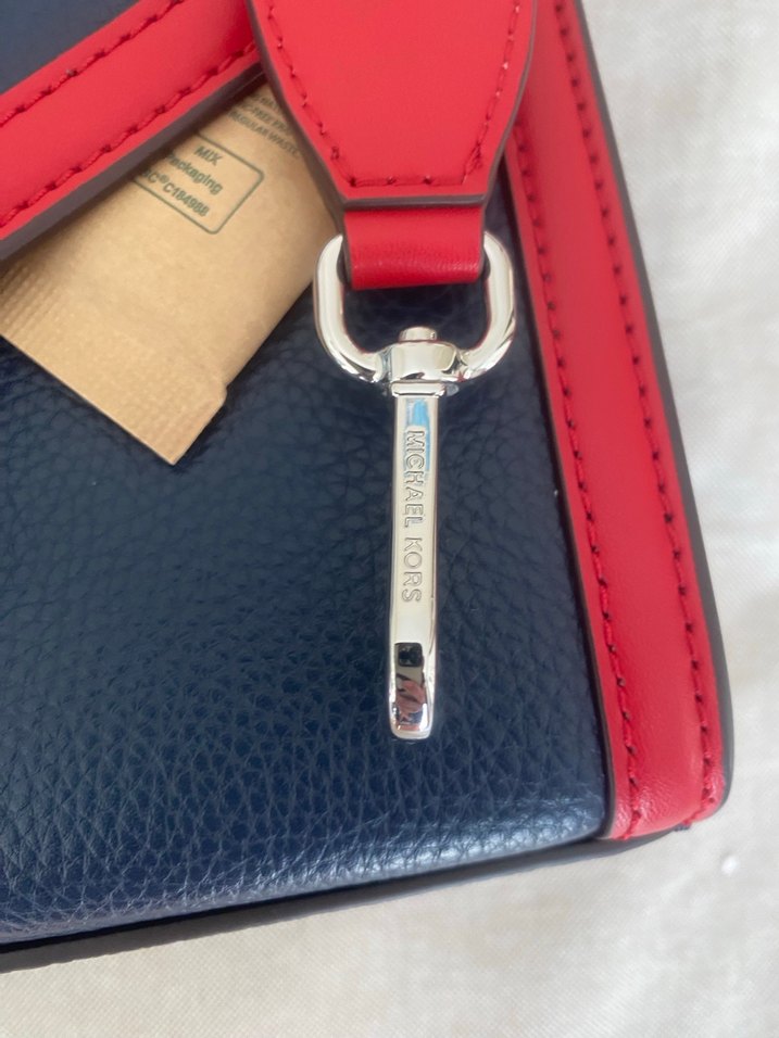 Michael Kors Kadın Deri Mavi Çanta - Görsel 5