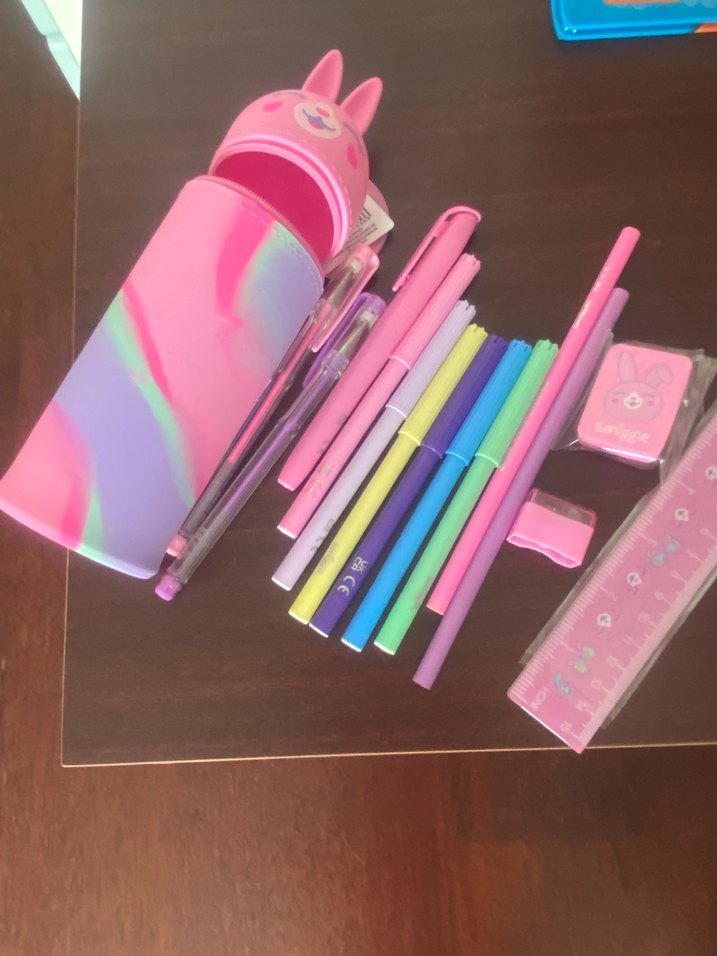 SMIGGLE Pembe Tavşan Figürlü  Kalemlik - Görsel 3