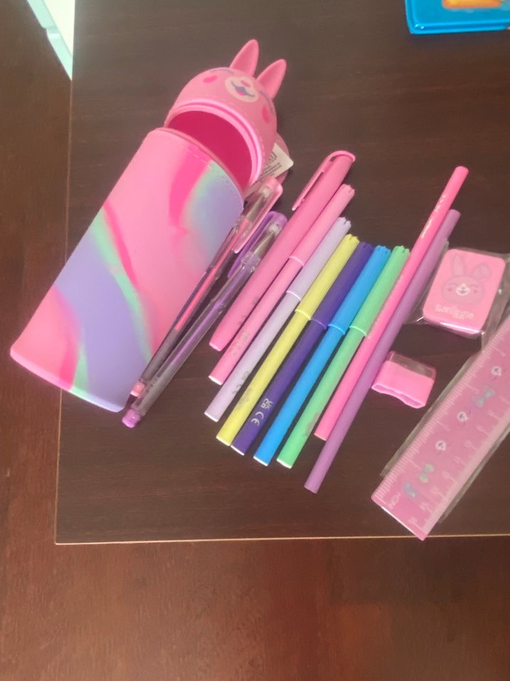 SMIGGLE Pembe Tavşan Figürlü  Kalemlik - Görsel 4