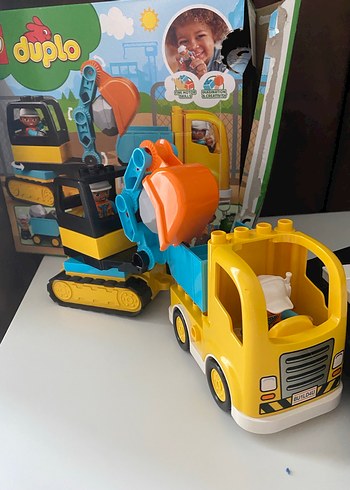 LEGO Duplo Sarı İş Araçları Seti - Görsel 5
