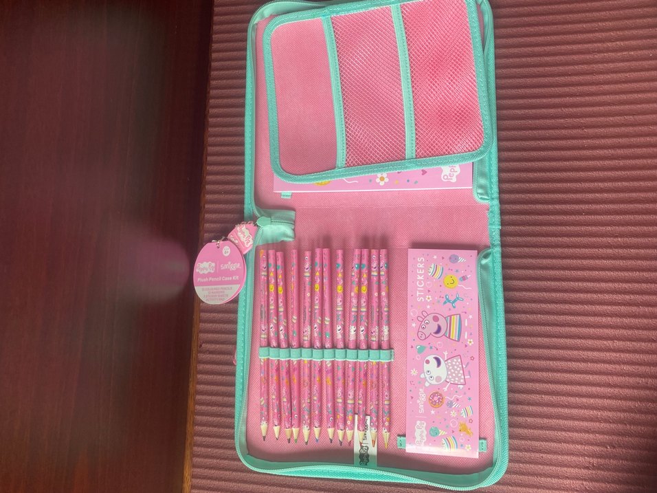 SMIGGLE Pembe Baskılı Çocuk Okul kalemlik - Görsel 4
