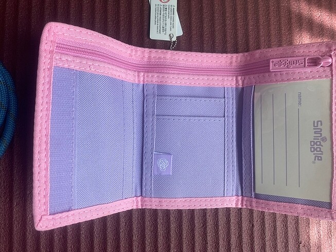 Beden mor Renk SMIGGLE çocuk cüzdanı