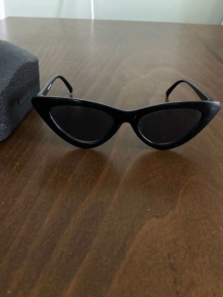 Siyah Cat eye Gotik Kadın Gözlüğü - Görsel 2