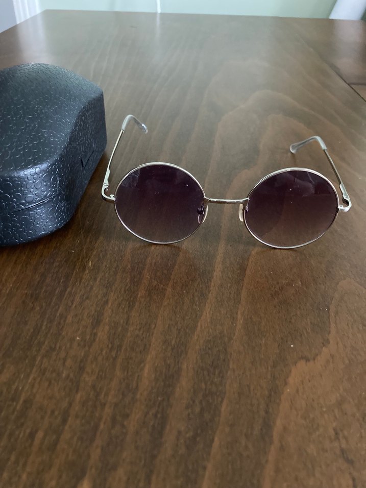 Retro Yuvarlak Kadın Güneş Gözlüğü - Görsel 3