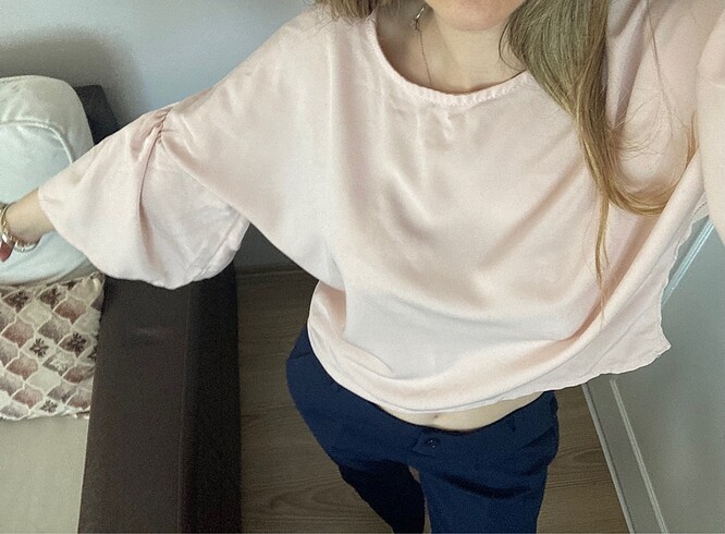 Pembe bluz - Görsel 5