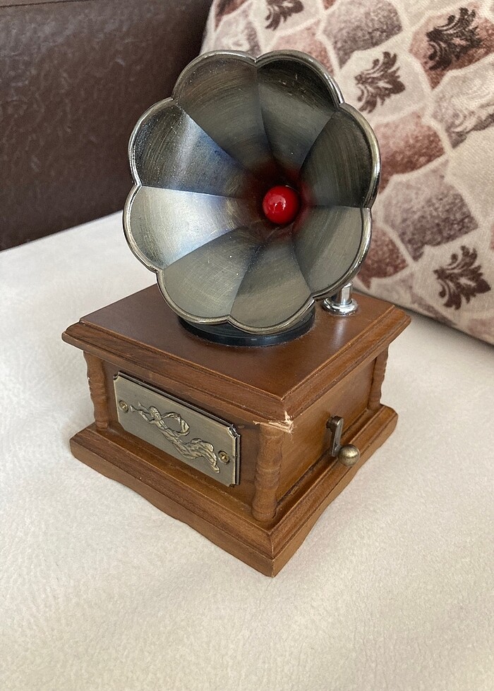 Gramafon çakmak antika - Görsel 2