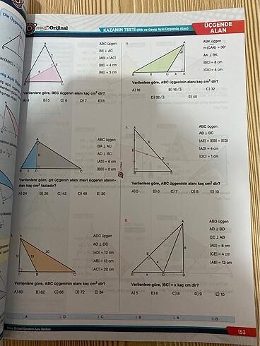Mikro orjinal tyt ayt geometri KENAN KARA soru bankası
