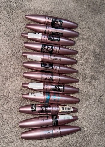  Beden Maybelline Maskara Seti - Koyu Bej
