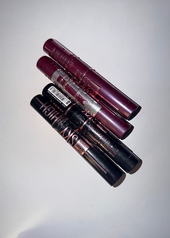 Bordo ve Siyah Maskara Seti - Görsel 3